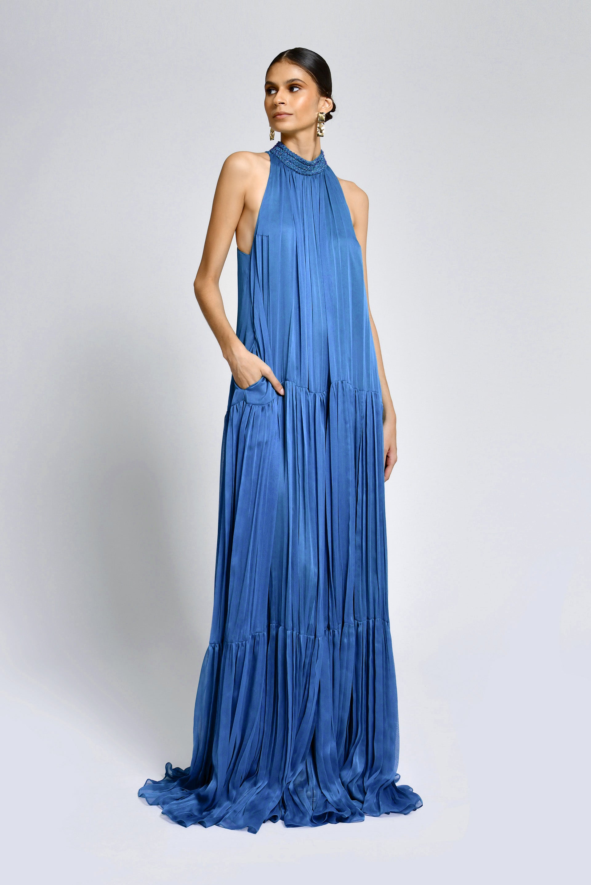 Eva Dress - Blue image