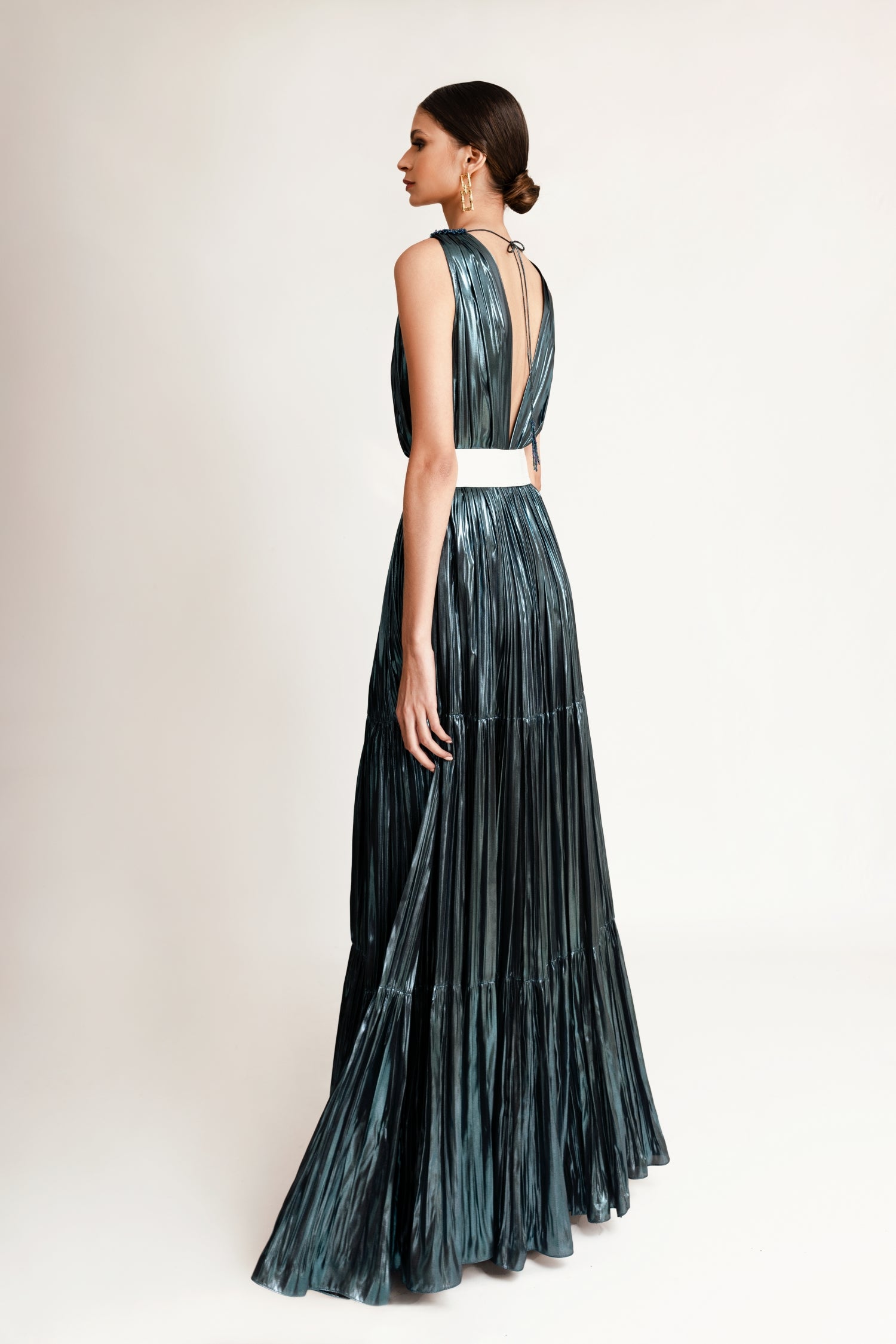 Gia Dress (Metallic) image 1