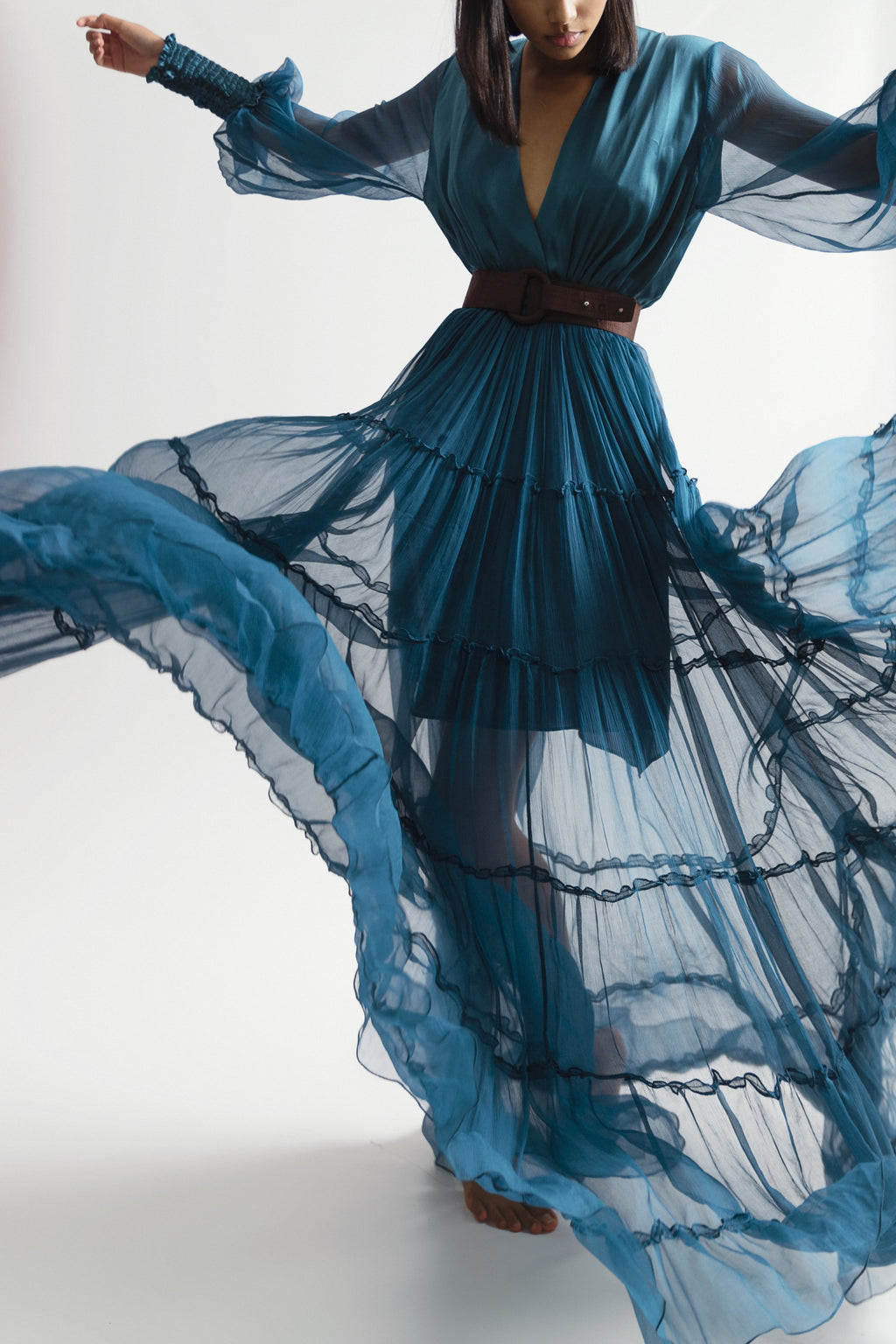 Blue Bianca Dress image 3