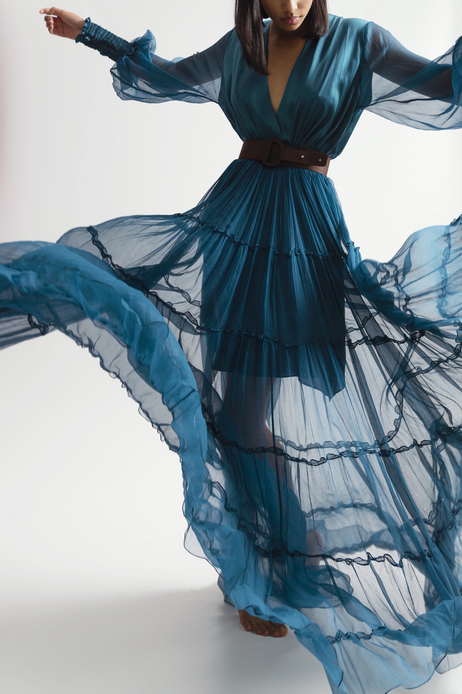 Blue Bianca Dress image 3